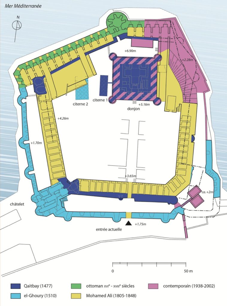 Fig.-1-–-Plan-des-phases-de-construction-du-fort-Qaitbay-DAO-K.-Machinek-©-CEAlex